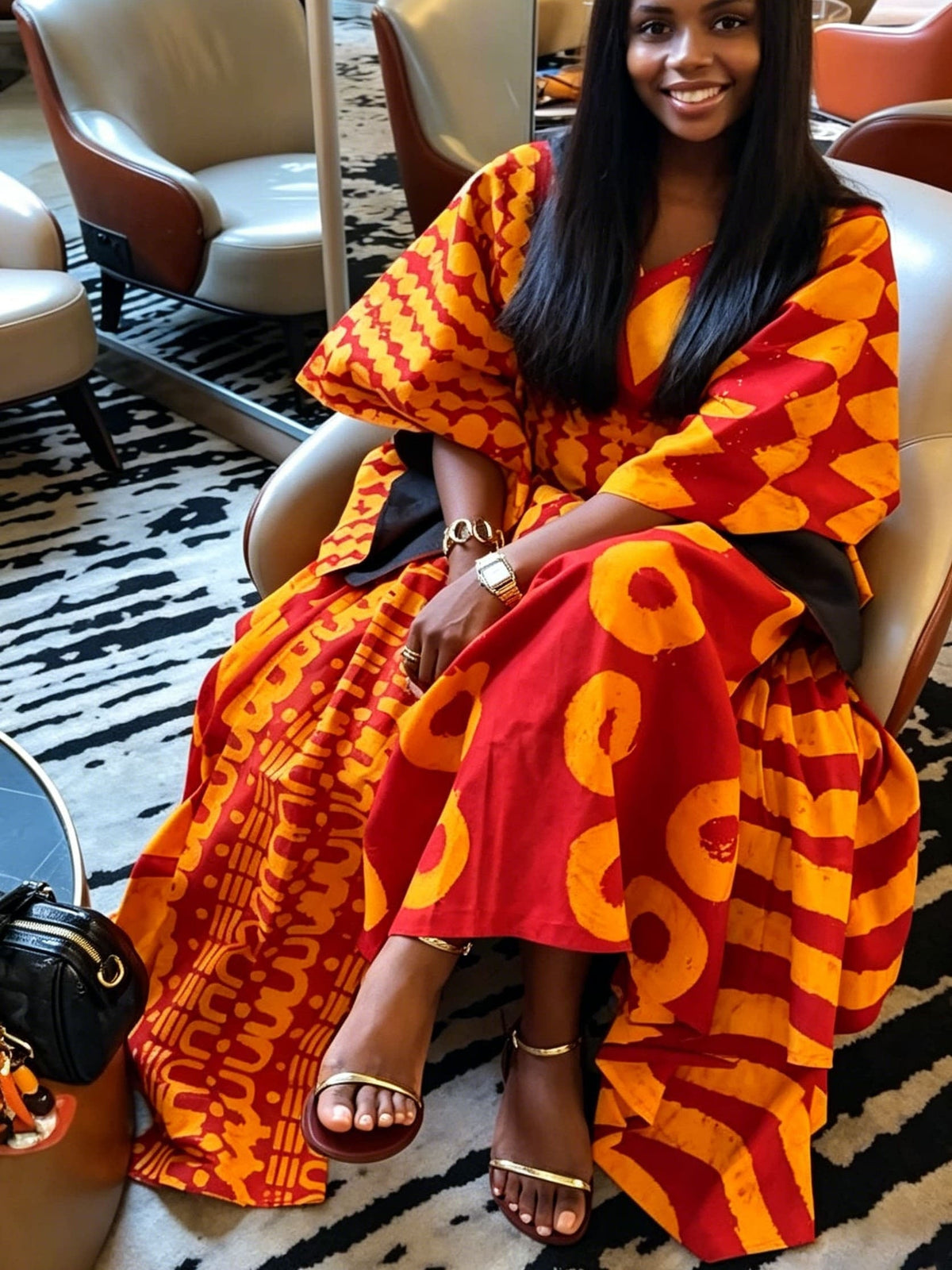Bohemian Embroidered Maxi Dress