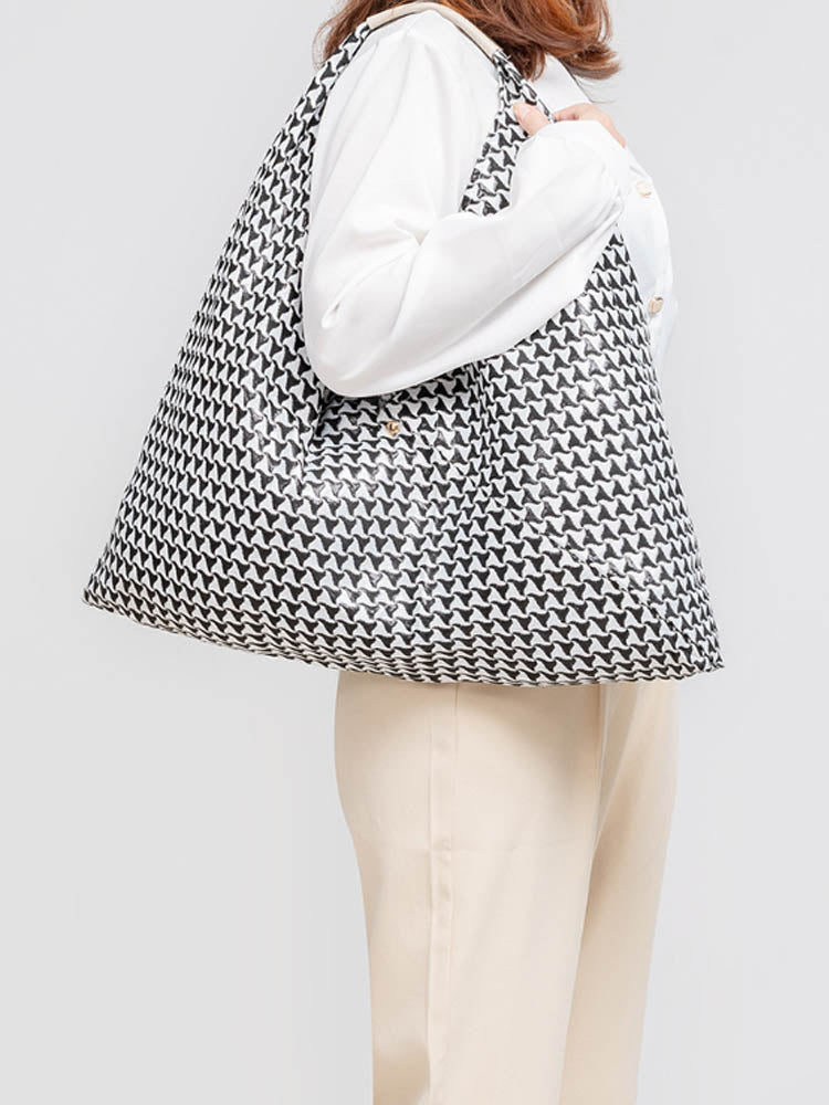 Canvas Triangle Bag - Printed