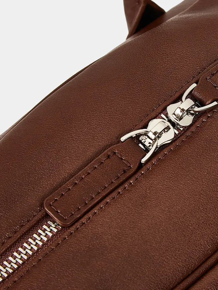 Vegetable-Tanned Leather Box Toast Bag