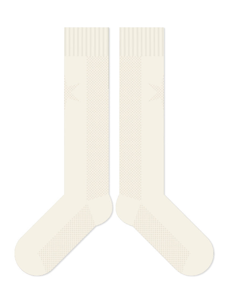 Cartoon Flower Pattern Cotton Socks