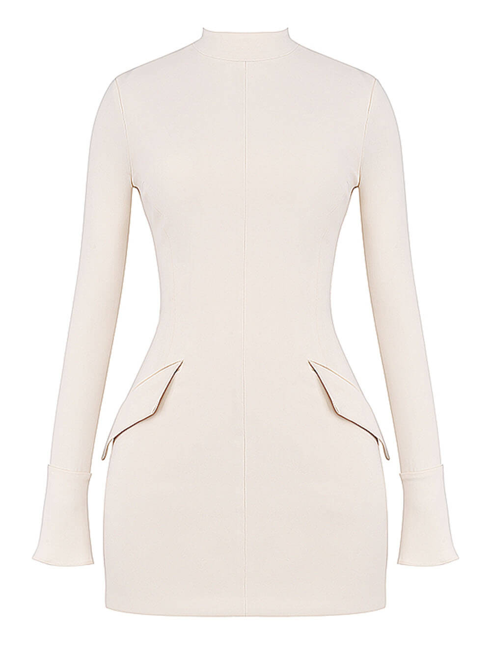 Vintage Cream Mini Dress
