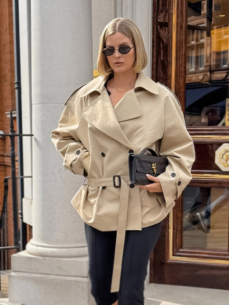 Tailored Waist Trench