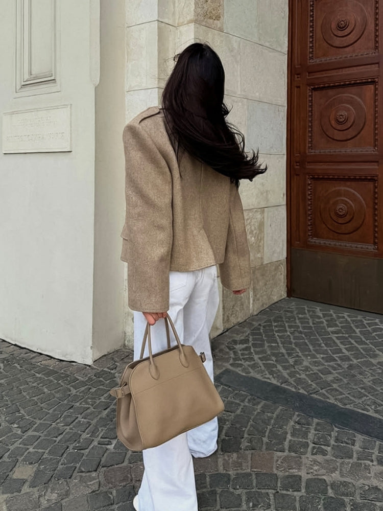 Casual Wool Oversized Jacket
