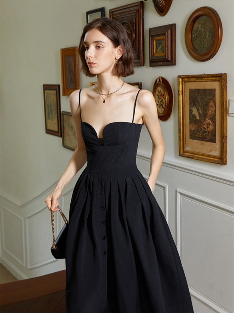 Summer Sweetheart Sleeveless Midi Dress