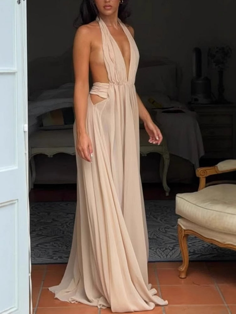 Halter Neck Summer Dress