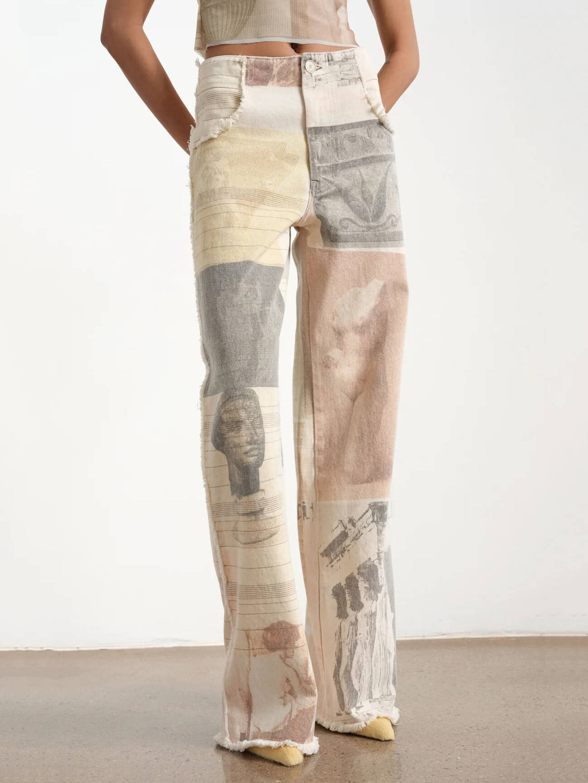 Alma Wide Leg Jeans