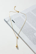 18k Gold Plated Ring The Bell Necklace Gold