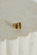 18k Gold Plated Golden Moon Ring Gold