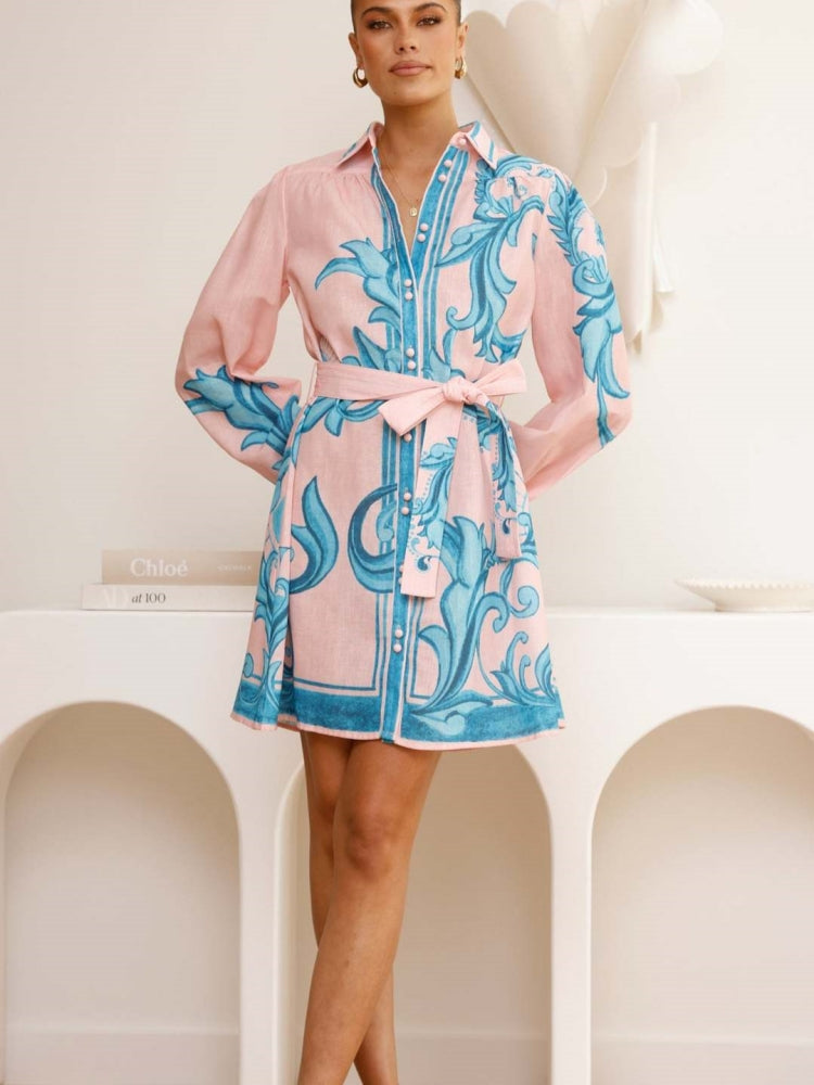 Elegant Puff Sleeve Mini