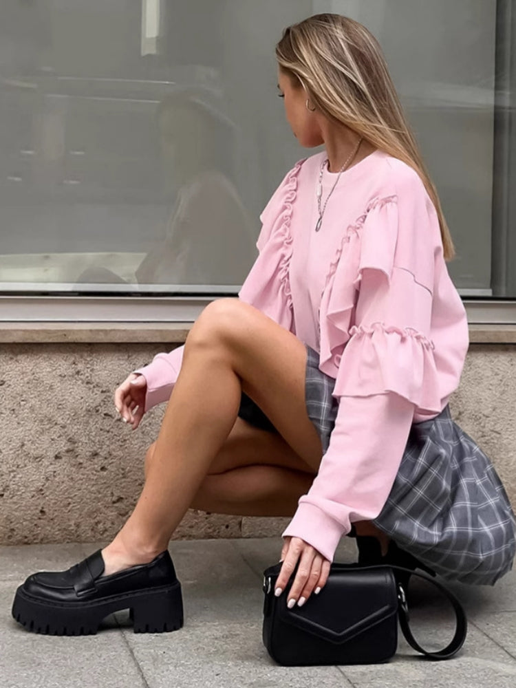 Women's Romantic Style Sweatshirt