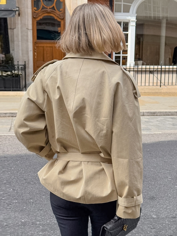 Tailored Waist Trench