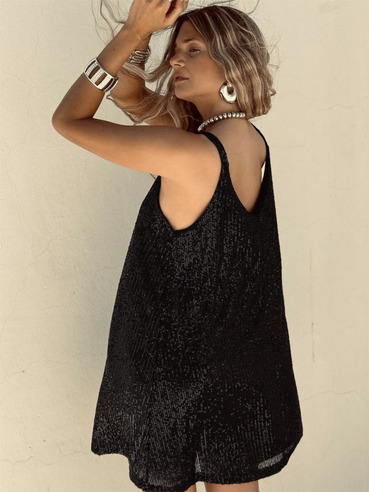 Clubwear V-Neck Dress