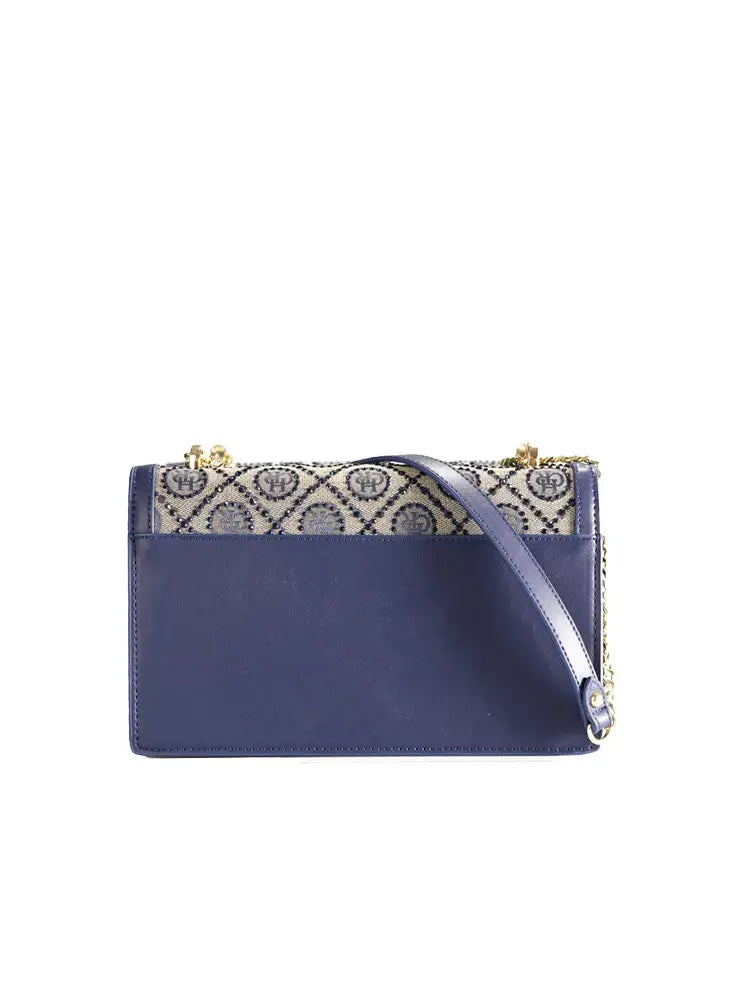 Vintage Jacquard Star Crossbody Shoulder Bag