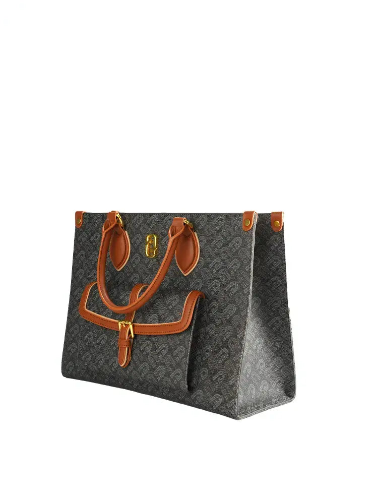 Street Style Large Letter Print Tote Bag