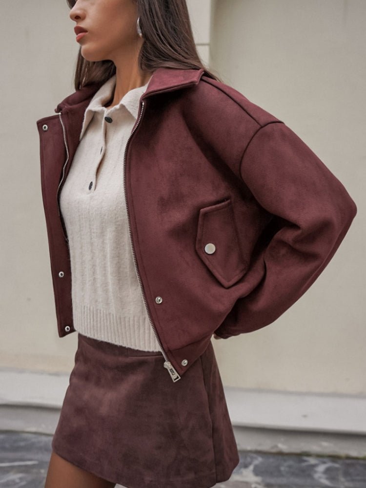 Vintage Button Front Jacket