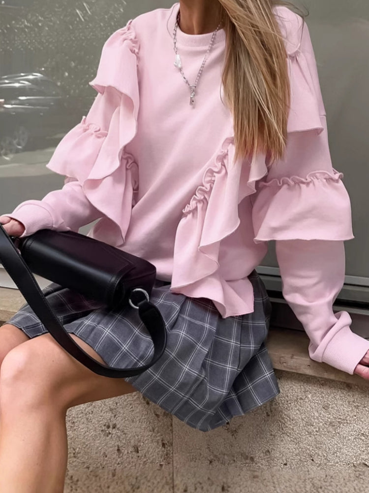 Women's Romantic Style Sweatshirt