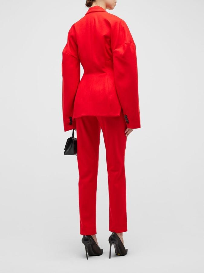 Single-Breasted Hourglass Blazer