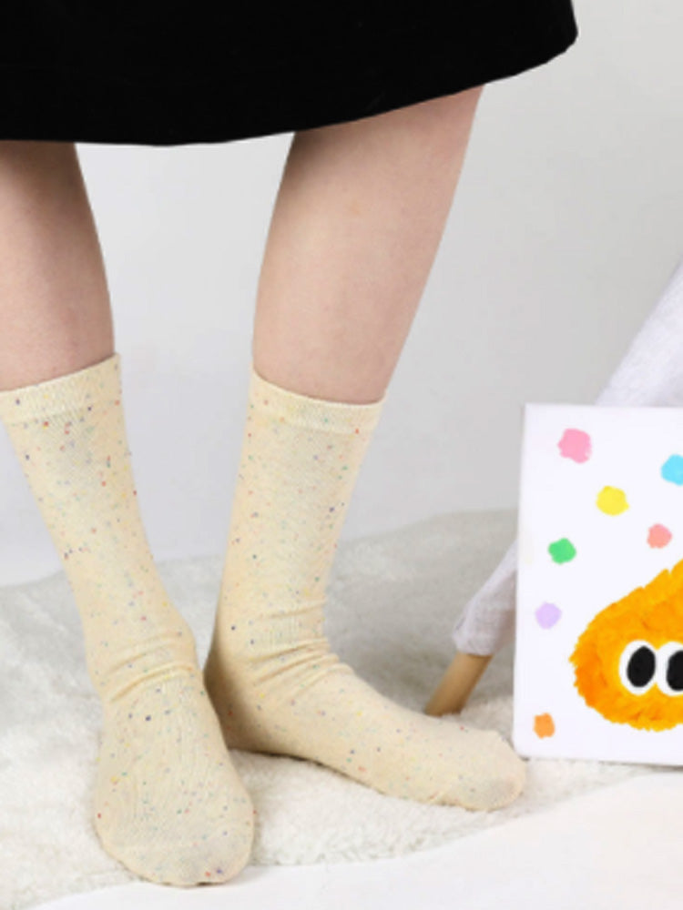 Adorable Cartoon Dog Cotton Socks