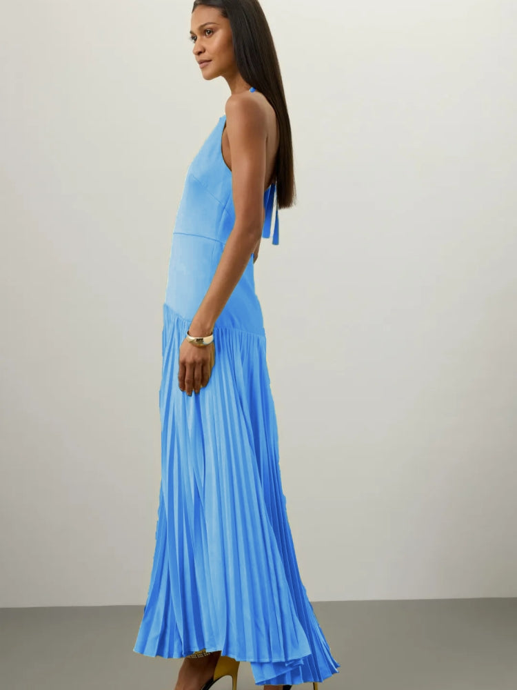 Bohemian Halter Maxi Dress
