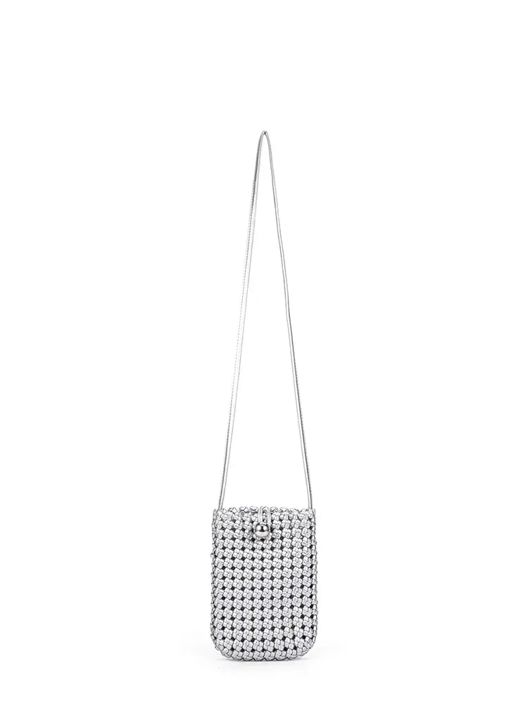 Windmill Print Multi-Functional Phone Crossbody Bag