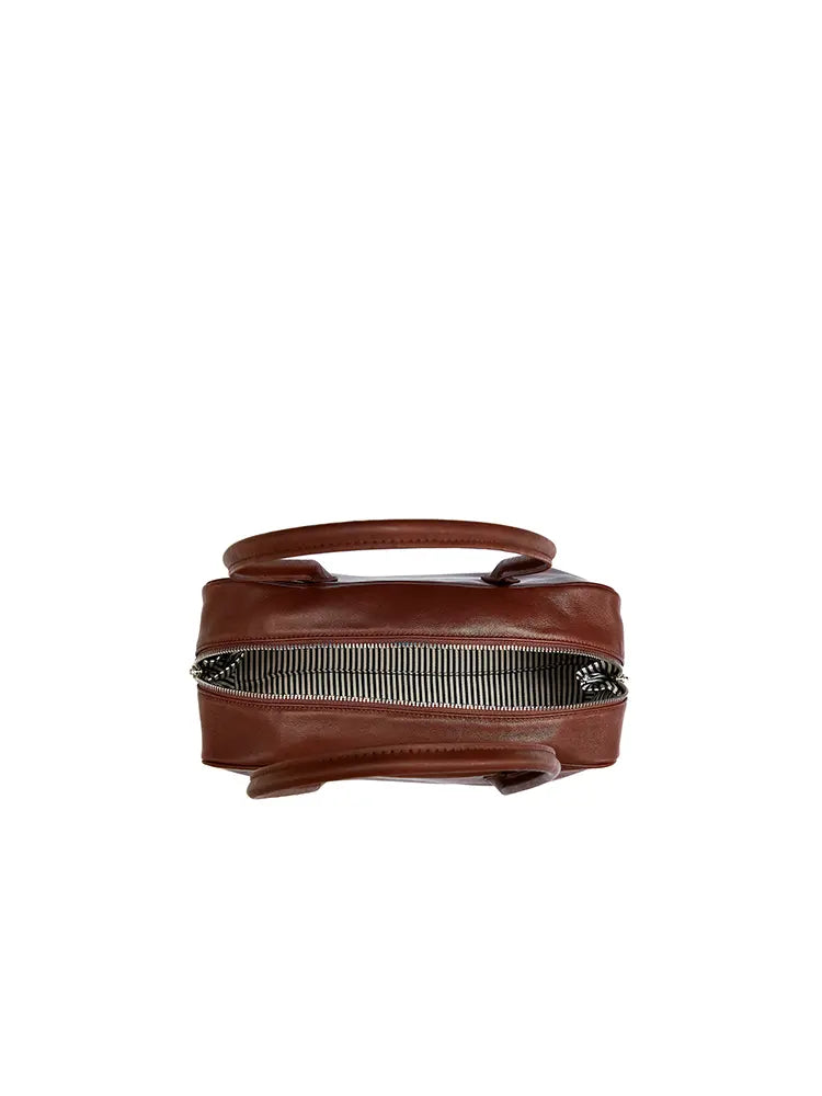 Vegetable-Tanned Leather Box Toast Bag
