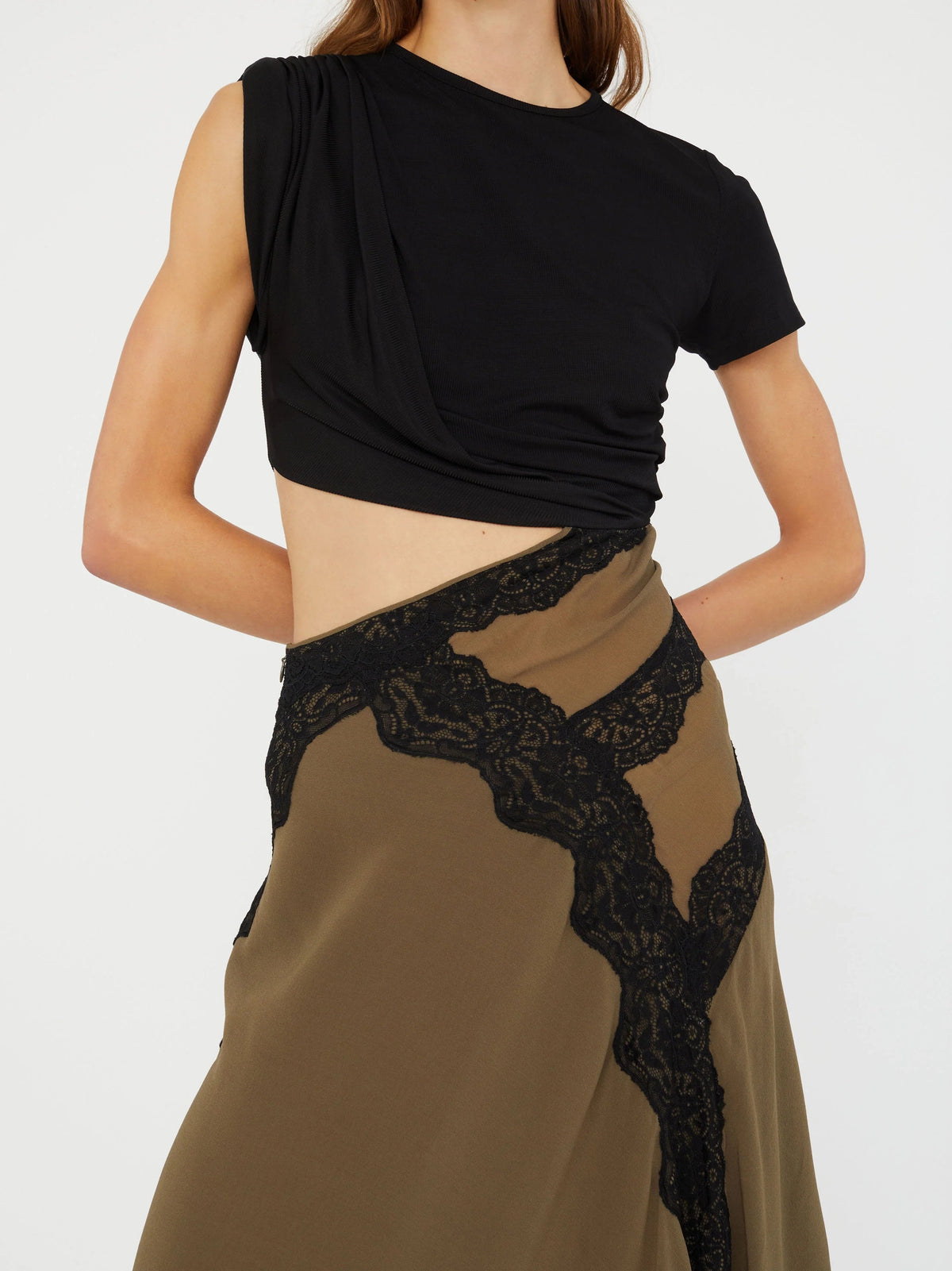 Verve Twisted Tee Midi Dress