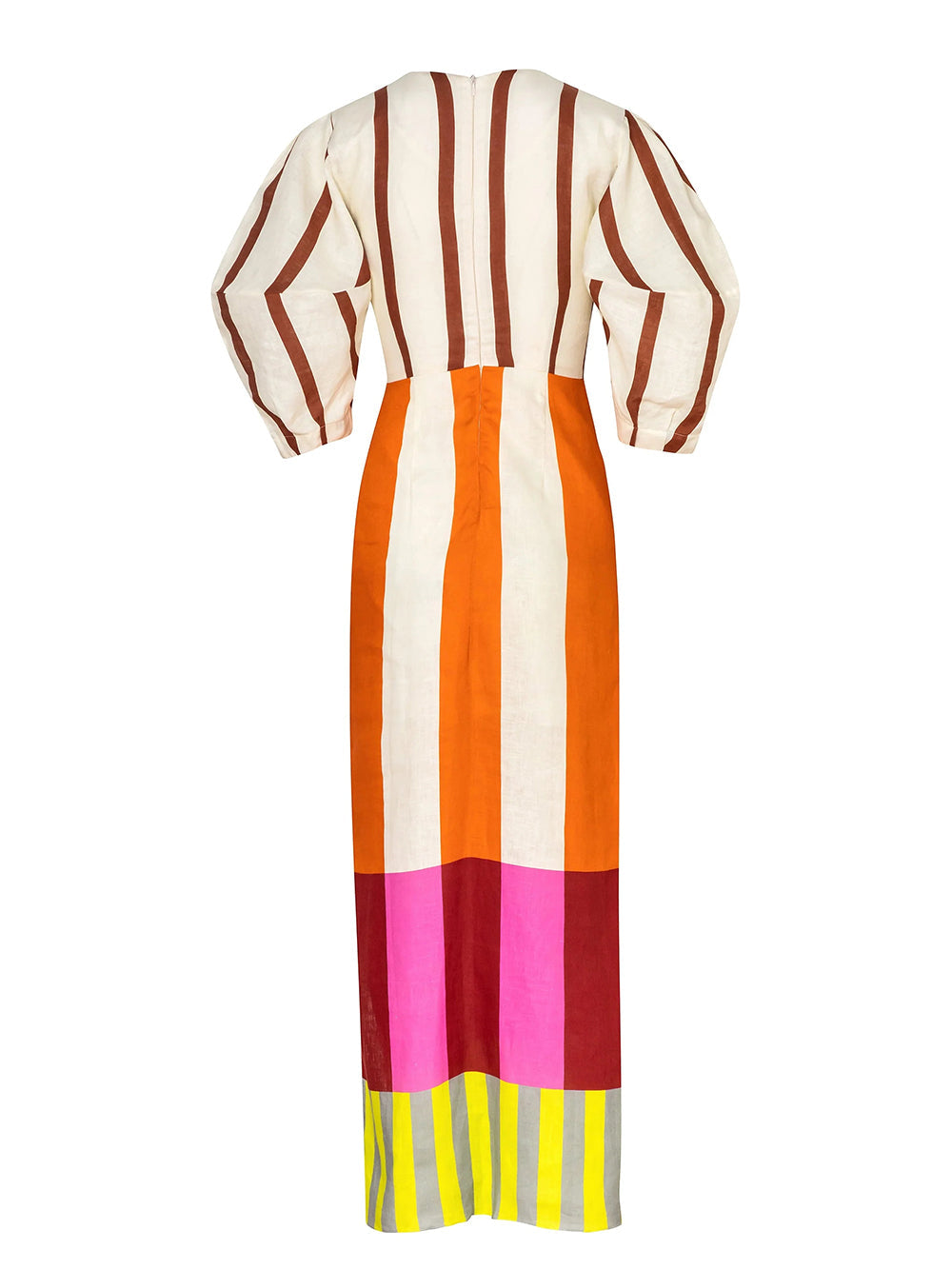 Gaia Puff Sleeve Maxi Dress