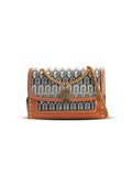 G-Jacquard Fabric Crossbody Shoulder Bag