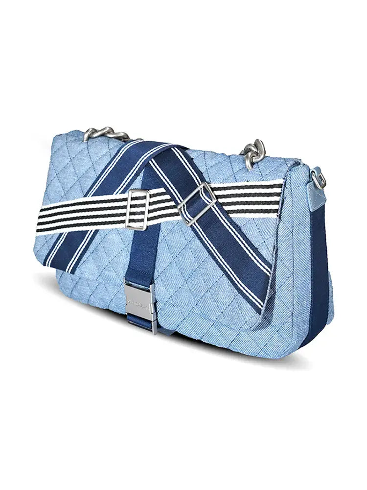 Casual Denim Shoulder Bag