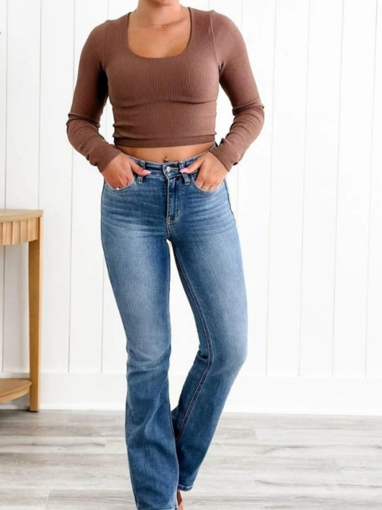 Tummy Control Slim Fit Denim