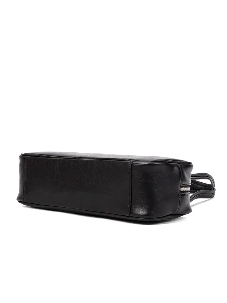 Belair Vegetable-Tanned Leather Baguette Evening Bag