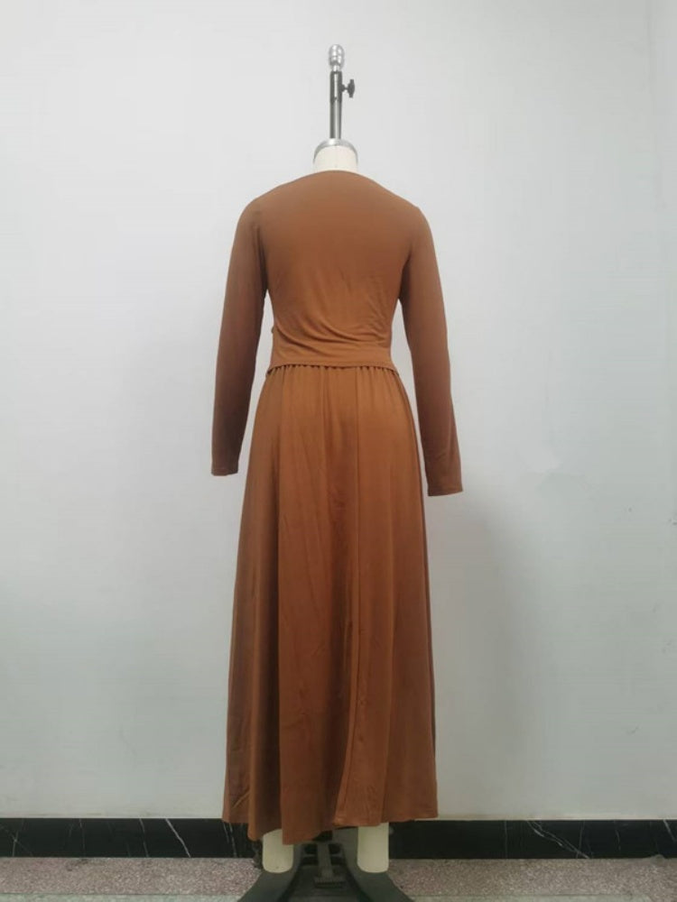 Asymmetric Knit  Skirt Set