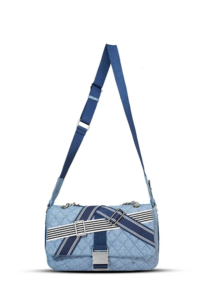 Casual Denim Shoulder Bag