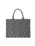 New Creative Canvas Tote Bag with Chinese-Inspired Print