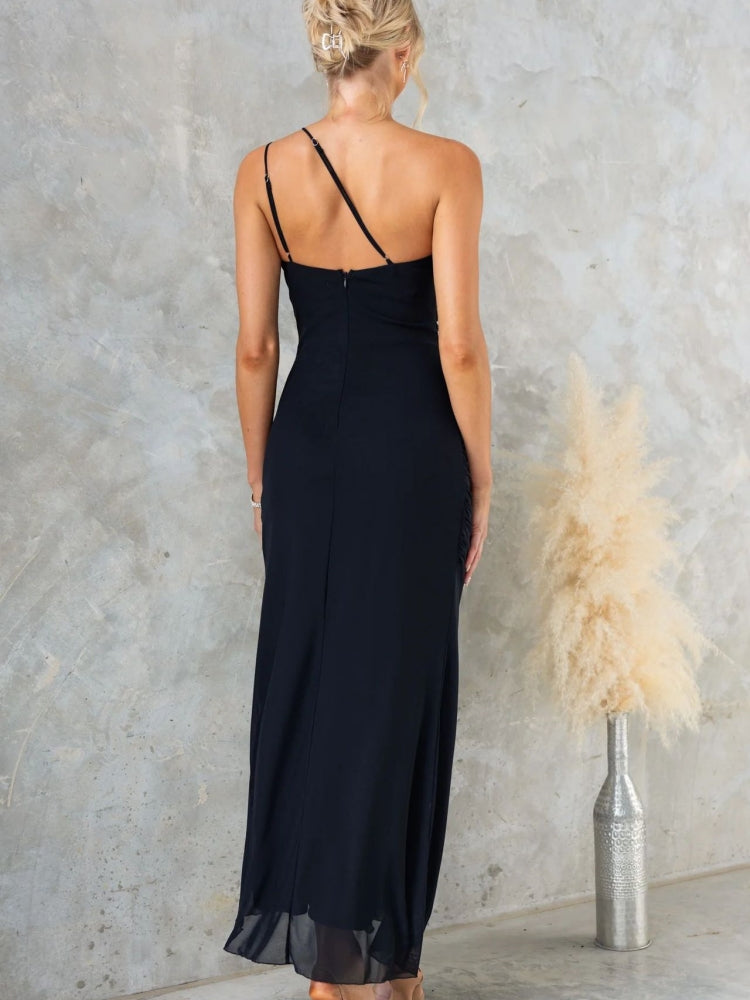 Sexy Ruched Midi Dress