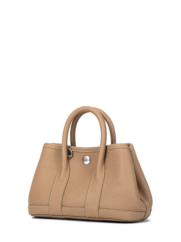 2025 Minimalist Leather Vertical Tote Crossbody Bag