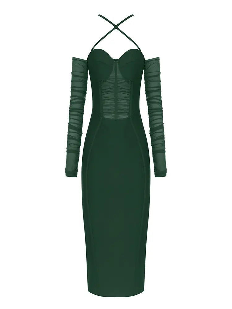 Sexy Off-Shoulder Backless Dress