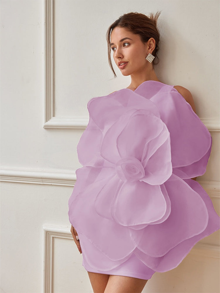 Stylish Banquet Mini Dress Women