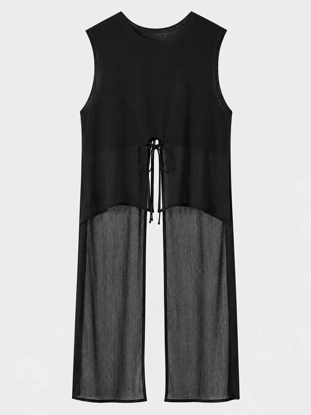 Sheer Layered Pant Set