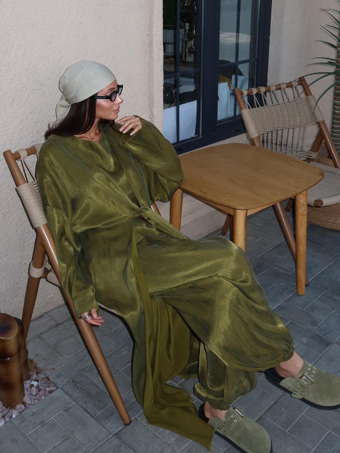 Jasmine Cupra Casual Three-Piece Set