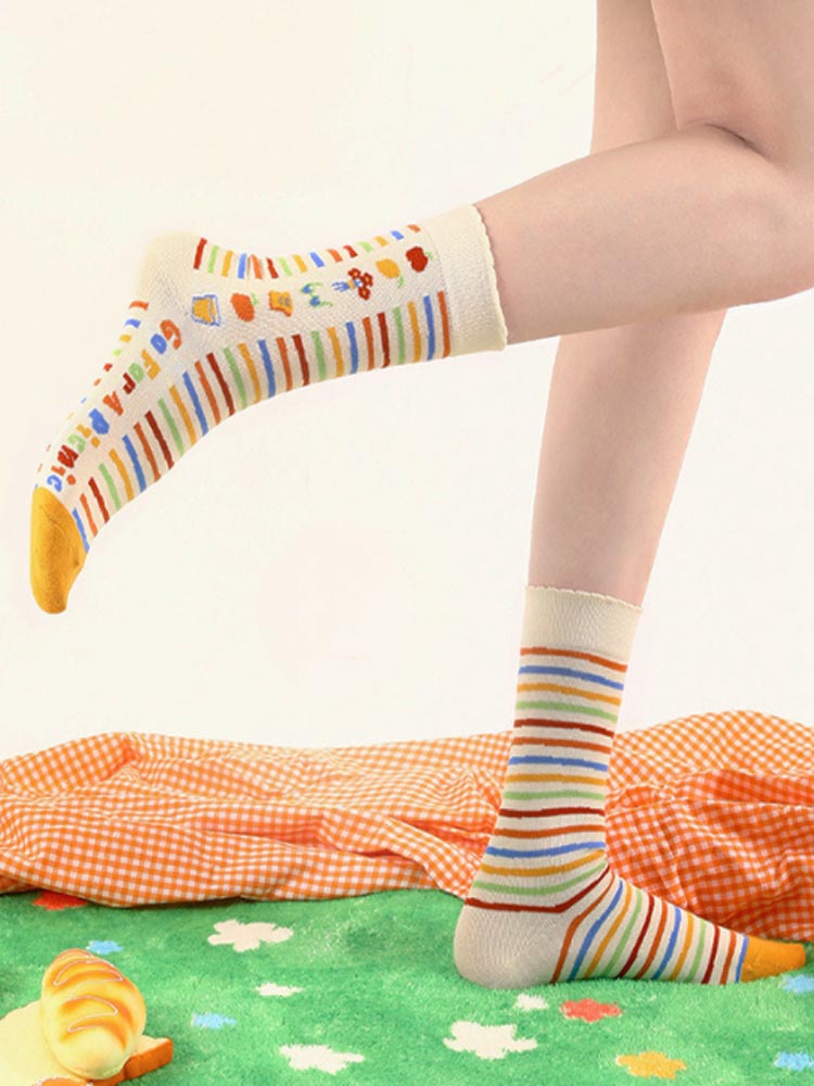 Cute College Style Socks