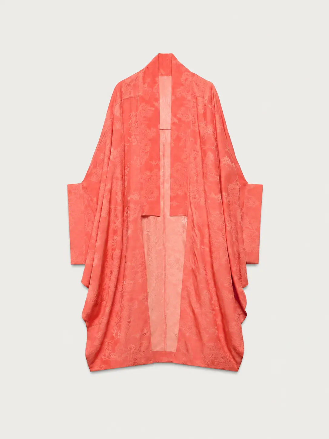Elegant Draped Kimono Robe