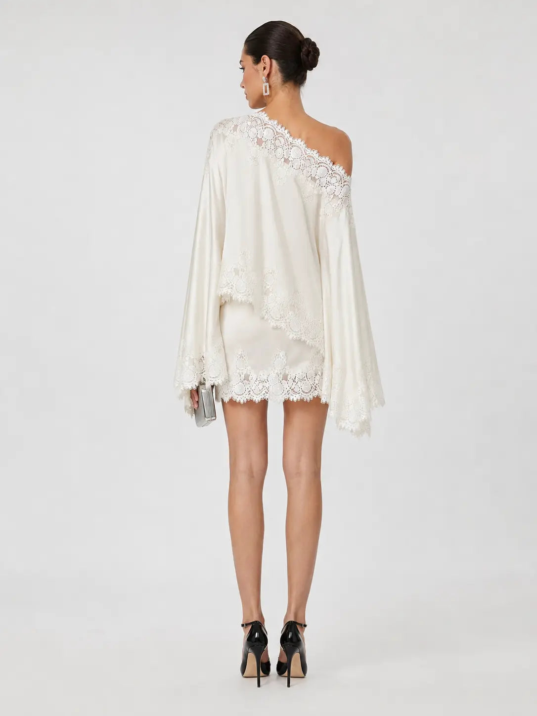 Asymmetric Lace Mini Set