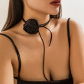 Rose Vintage Satin Choker