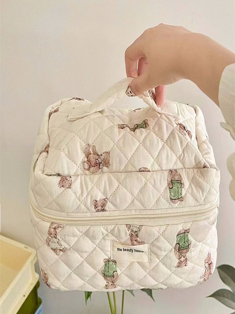 Forest Bear Makeup Bag