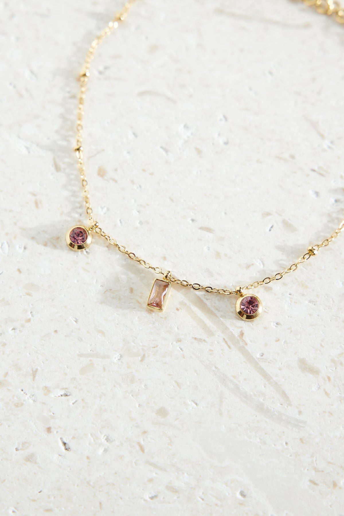 18k Gold Plated Gems For You Bracelet Gold