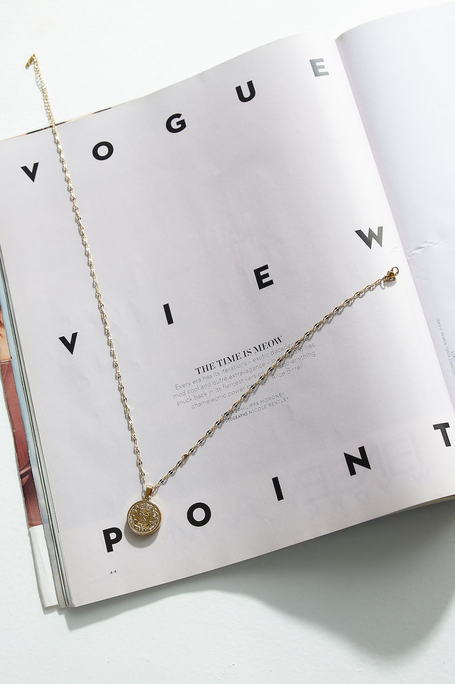 18K Gold Plated Standing Ovations Necklace