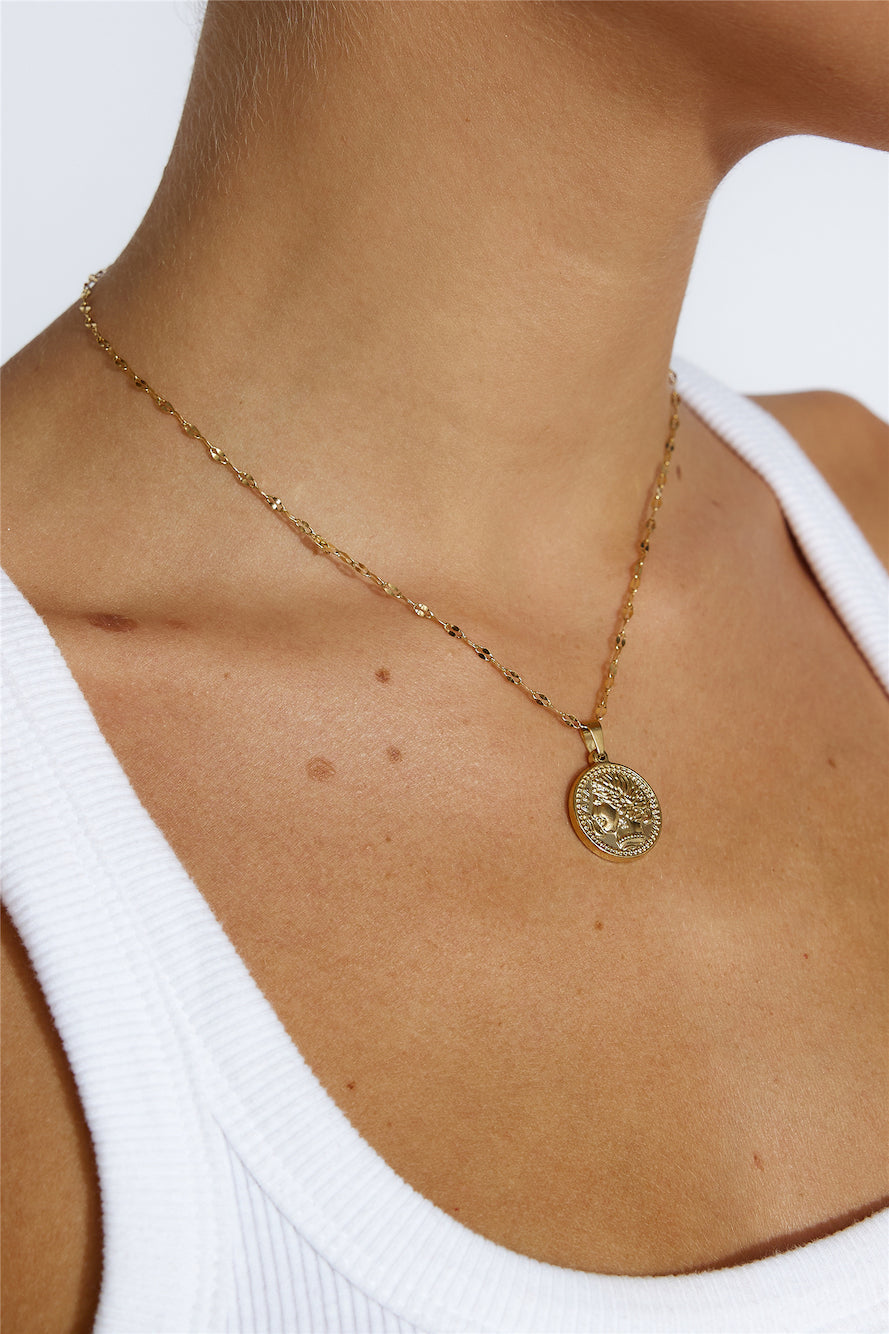 18K Gold Plated Standing Ovations Necklace