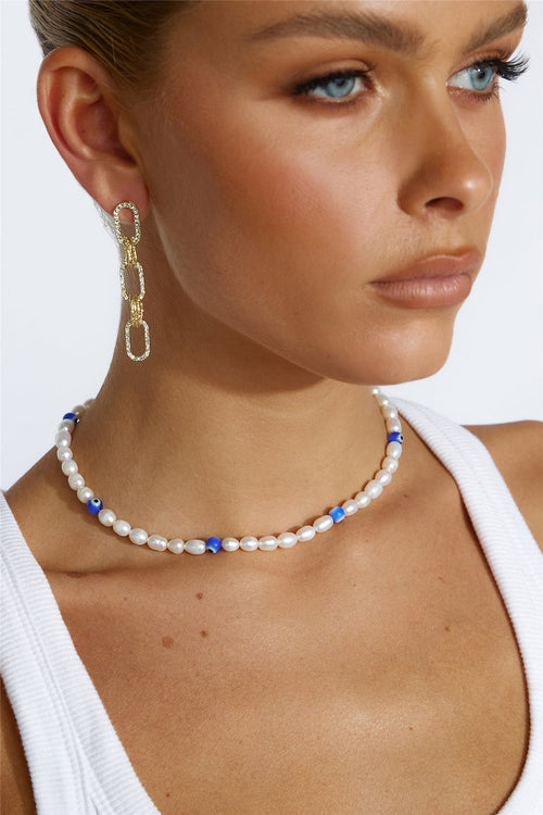 14k Gold Plated Royalty Drip Necklace