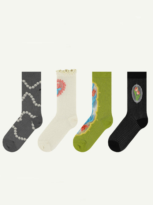 Adorable Printed Socks